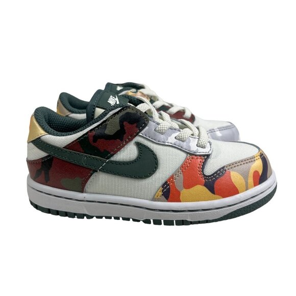 multi camo dunks gs